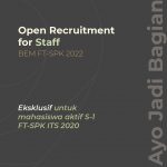 Open Recruitment Staff BEM FTSPK