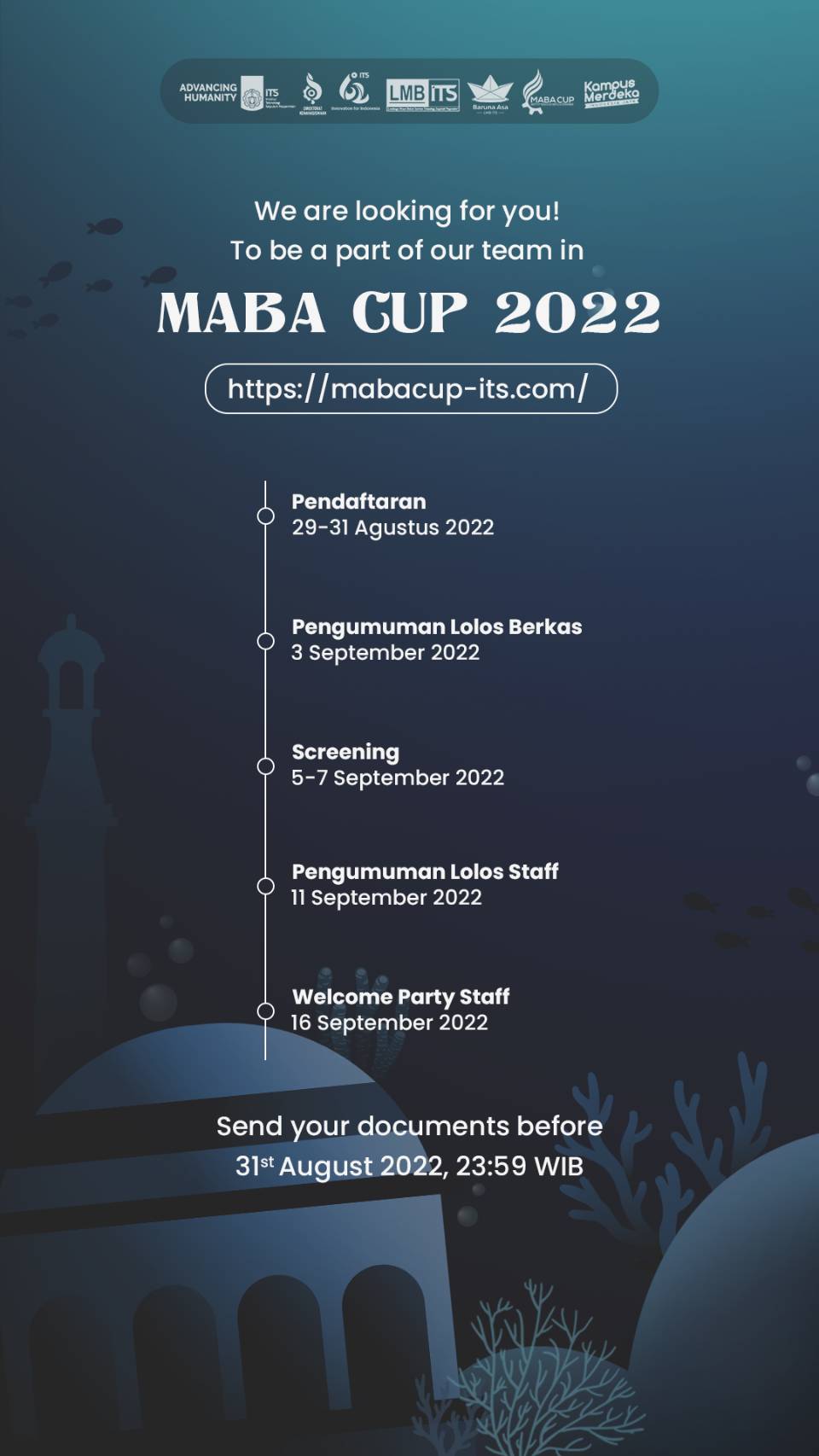 OPEN RECRUITMENT – MABA CUP 2022